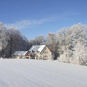 شقة Ferienhof "Alte Foersterei" Knau Exterior photo