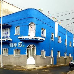 فندق Hostal Azul Puebla Barrio El Alto Exterior photo