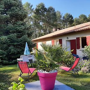 فيلا Gite Climatise L'Oree Des Landes Proche Center Parcs Pinderes Exterior photo