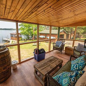 فيلا Pequot Lakes Cabin With Dock On Loon Lake! Exterior photo