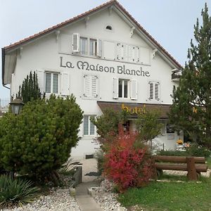 إفردون-لو-بان Hotel Maison Blanche Exterior photo