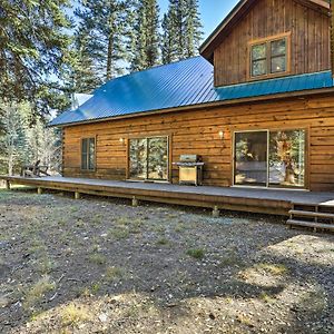 فيلا Bayfield Cabin With Wraparound Deck And Fire Pit Exterior photo