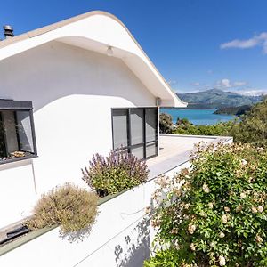 فيلا Sun-Baked Akaroa Views And Mooring Exterior photo