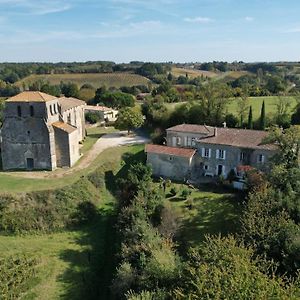 فيلا Romantic Gite Nr St Emilion With Private Pool And Views To Die For Pujols  Exterior photo