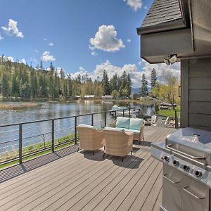 فيلا A Contemporary Dream Lakefront Rathdrum Oasis! Exterior photo