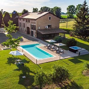 فيلا Casa Delle Noci Country House, Pool & Spa مودينا Exterior photo