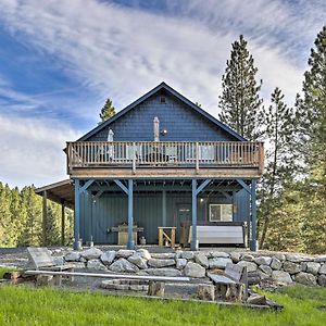 فيلا Private Cascade Cabin With Hot Tub And Fire Pit! Exterior photo