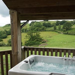 Llanfyllin Wheat Cottage - 5* Cyfie Farm With Private Covered Hot Tub Exterior photo