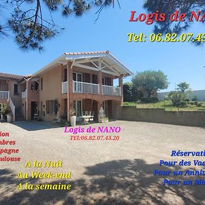 فندق Logis De Nano Gratens Exterior photo