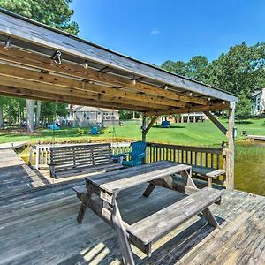 فيلا Beautiful Lakefront Retreat With Dock And Grill! Littleton Exterior photo