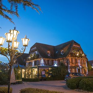 Hotel Restaurant Relais De La Poste - Strasbourg Nord لا وانتزيناو Exterior photo