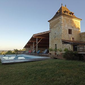 مبيت وإفطار Castelnau-dʼArbieu Pigeonnier De Sabaillan Exterior photo