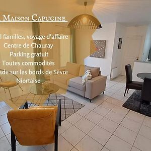 فيلا - Maison Capucine- Proche Centre D'Affaire Chauray, Jardin, Parking, Wifi Et Netflix, Ideal Voyage D'Affaire, Familles, Ou Simple Escapade Exterior photo