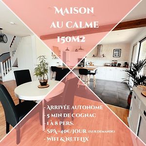 فيلا Maison Au Calme A 5Min De Cognac Pour 1 A 8 Pers Richemont  Exterior photo