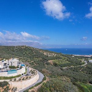 Kallergiana Argyrie Villas, Luxury, Amazing Sea View, Heated Pool Exterior photo