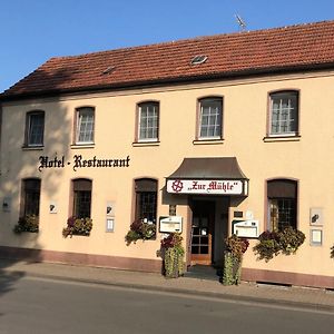 Hotel-Restaurant Zur Muehle سشيرمبك Exterior photo