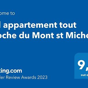 Bel Appartement Tout Proche Du Mont St Michel بونتورسون Exterior photo