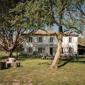 فيلا Entre Chenes Et Pins - Gite De Groupe 3 Etoiles Hostens Exterior photo