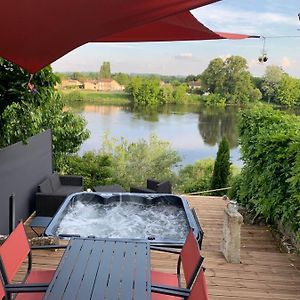 فيلا Maison Cocoon Avec Jacuzzi Prive Vue Dordogne كاستيون-لا-باتاي Exterior photo