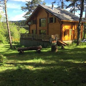 فيلا Chalet Le Brame En Cevennes Saint-Sauveur-Camprieu Exterior photo