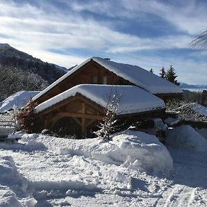 مبيت وإفطار Habère-Poche Le Chalet De Doucy Bardet Exterior photo