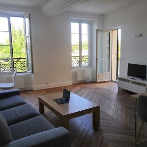 شقة مانت لا جولي  في Grand 2P Terrasse Bord De Seine Exterior photo