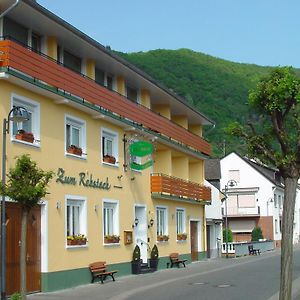 فندق Gasthaus Zum Rebstock Hirzenach Exterior photo