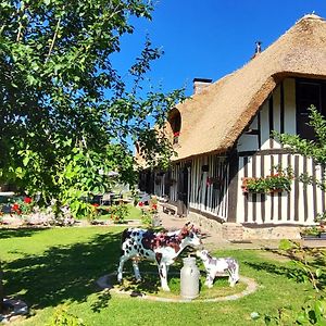 مبيت وإفطار Saint-Martin-Saint-Firmin La Chaumiere Exterior photo