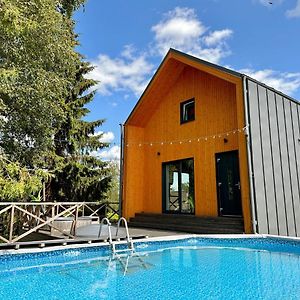 Vecumnieki Semo Guest House With Amazing Sauna And Pool Exterior photo