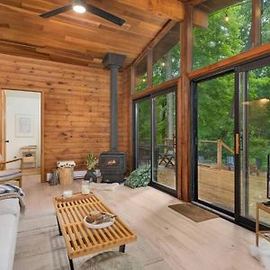 فيلا Black River Haus - Scandinavian Riverfront Cabin Muskoka Washago Exterior photo