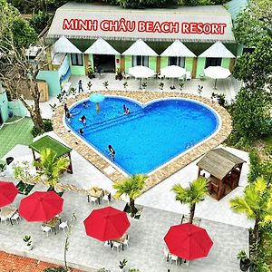 Minh Chau Beach Resort كوانغ ننه Exterior photo