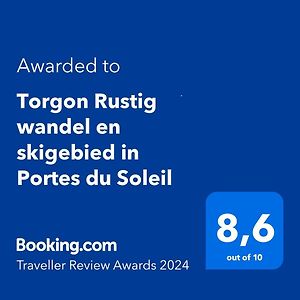 شقة Torgon Rustig Wandel En Skigebied In Portes Du Soleil Exterior photo