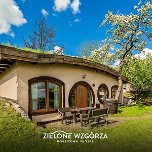 شقة بيزيويدز  في Zielone Wzgorza - Hobbitowe Domki Na Kaszubach Exterior photo