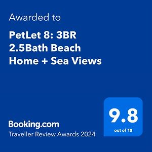 فيكتور هاربور Petlet 8: 3Br 2.5Bath Beach Home + Sea Views Exterior photo