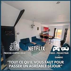أميا Superbe Maison 4 Personnes Avec Video-Projecteur Exterior photo