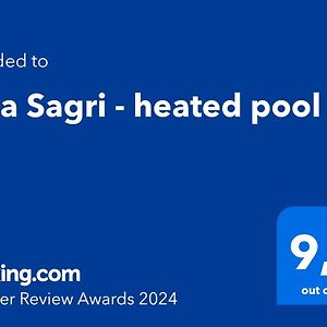 Zagrici Villa Sagri - Heated Pool Exterior photo