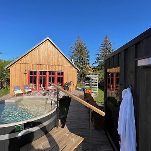 Luckow  Traumhaff Lotsen Romantik-Ostsee Mit Kamin, Privates Nordicspa Und Boot Exterior photo