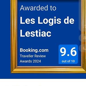 مبيت وإفطار Les Logis De Lestiac Exterior photo