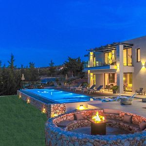Agios Pavlos  In Vivo Villa - Amazing View -90Sqm Heated Pool Exterior photo