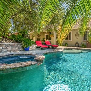 روزفيل، كاليفورنيا Luxury Vacation Villa With Private Oasis Backyard Pool/Spa Exterior photo