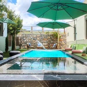 Agies Paraskies Villa Salvia - Country Style Luxury & A Captivating Poolscape Exterior photo