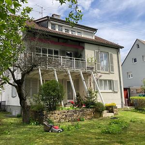 شقة Haus Am Bach Schwäbisch Gmünd Exterior photo