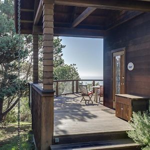 فيلا Romantic Ridgetop Escape With Hot Tub Near Mendocino Albion Exterior photo