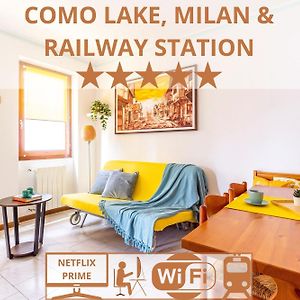 Como Lake, Milan & Railway Station - Self Ck-In & Access فينو مورناسكو Exterior photo