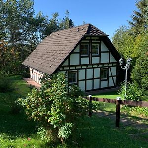 Kleine Ferienvilla In Frankenau Exterior photo