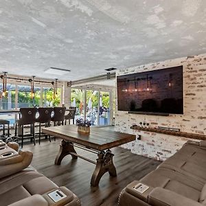 ميامي Villa With Outdoor Sauna, Outdoor Bar And Pergola With Games Exterior photo