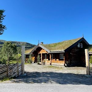 فيلا هوفدينفي Solsetra - Mountain Majesty Family Log Cabin Exterior photo