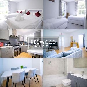 Spacious Serviced Apartment For Contractors And Families, Free Wifi & Netflix By Redwood Stays فارنبورو Exterior photo