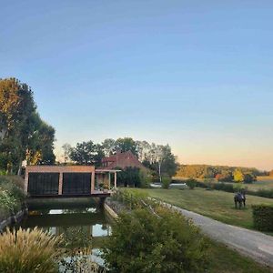 فيلا Longere De Chateau En Bourgogne - Avec Piscine Saint-Germain-du-Bois Exterior photo