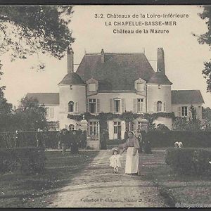 مبيت وإفطار La Chapelle-Basse-Mer Domaine De La Mazure Exterior photo